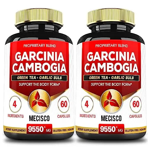 Garcinia Cambogia 9550mg - 4 Month Supply - Supplement for Men and Women - A Natural Mecisco Au supplements