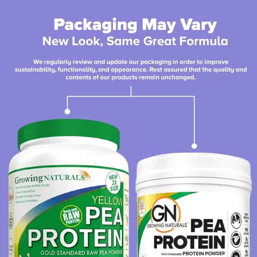 Growing Naturals | Vanilla Raw Pea Powder 15g Plant Protein | 2.8G BCAA, Low-Carb Growing Naturals Au supplements