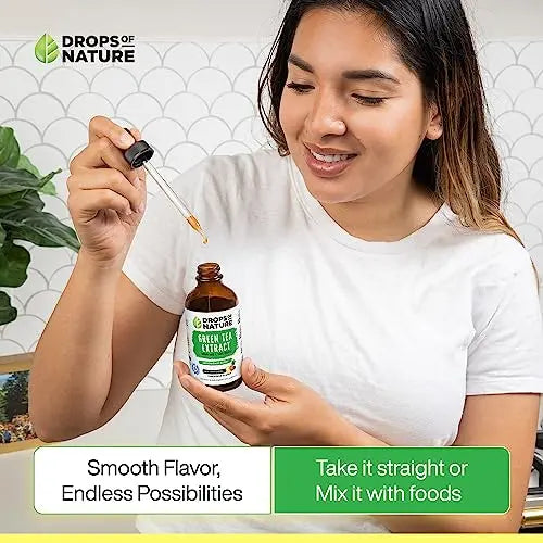 Green Tea Extract - 1000mg - 50% EGCG - Green Tea Liquid Drops, 4x more Powerful than Drops Of Nature Au supplements
