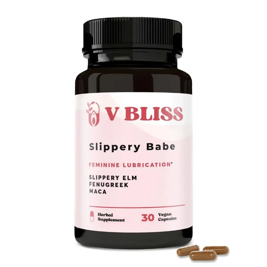 V Bliss Slippery Babe Vaginal Moisturizer Capsules | Relieves Vaginal Dryness with Slippery Elm V Bliss Au supplements