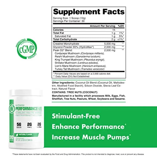 PerformanceOne Best Stimulant-Free Pre Workout Powder by NutraOne for Women and Men NutraOne Nutrition Au supplements