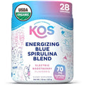 KOS USDA Organic Energizing Blue Spirulina Blend - 70 mg Organic Caffeine, B-Complex KOS Au supplements