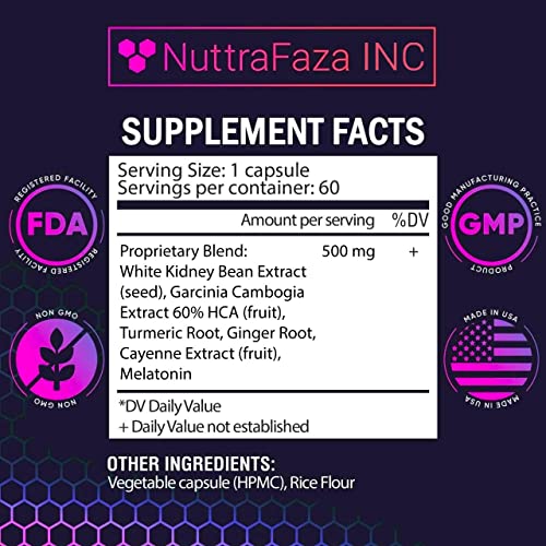 NuttraFaza INC (2 Pack) Night Time Weight Loss Pills for Women Belly Fat Burner NuttraFaza INC Au supplements