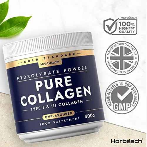 Collagen Powder | Gold Standard Bovine Collagen Peptides | Hydrolyzed Collagen Horbäach Au supplements