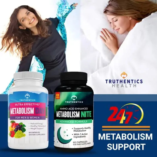 TRUTHENTICS Night Metabolism Booster for Men & Women - Night Time Fat Burner TRUTHENTICS Au supplements