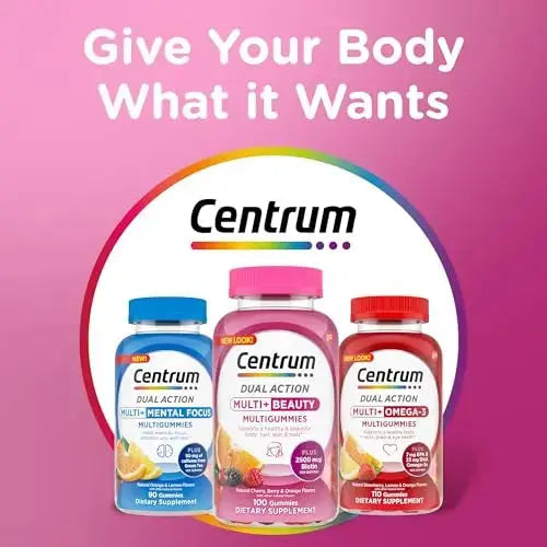 Centrum Multivitamin Gummy, 100 Count (Pack of 1) Centrum Au supplements