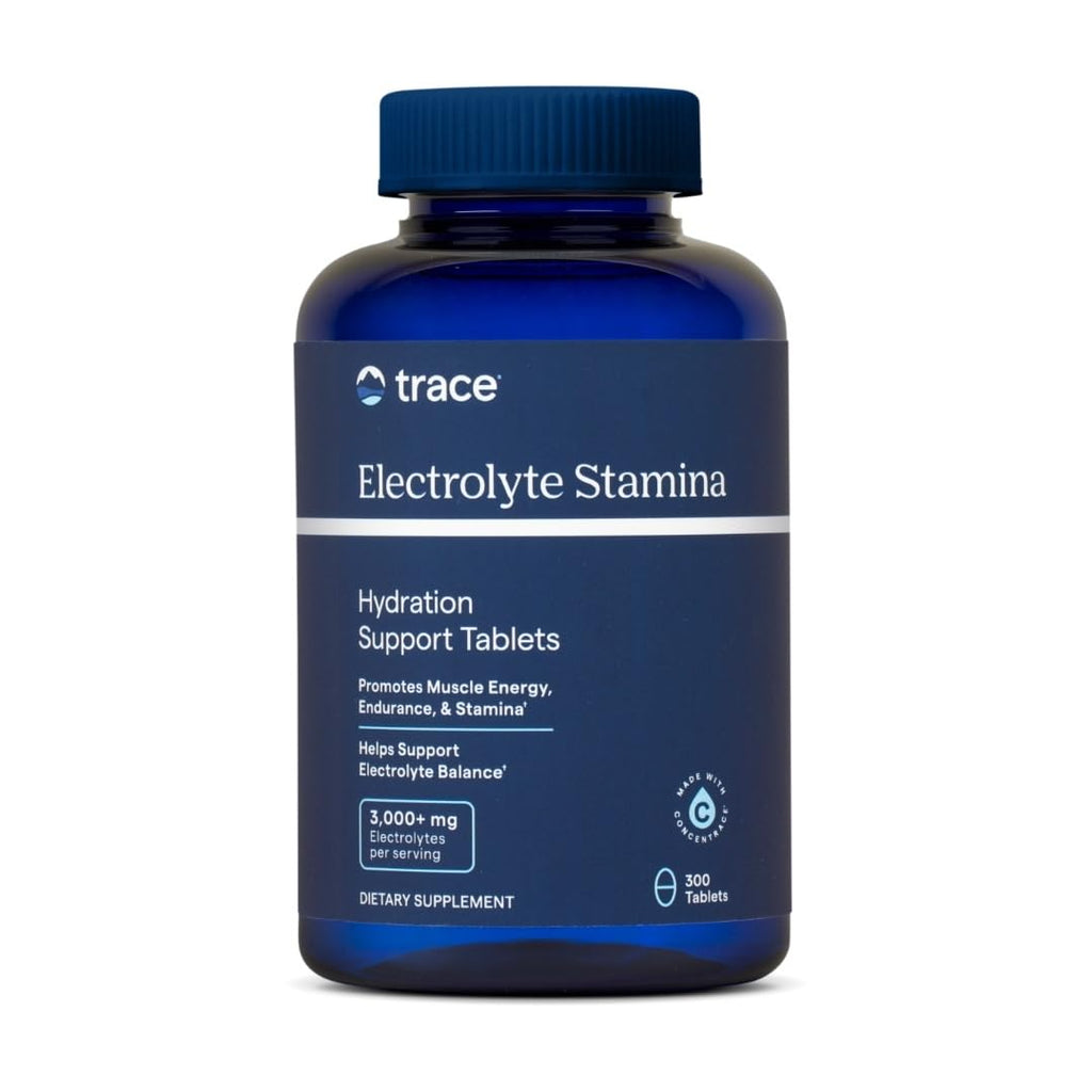 Trace Minerals Electrolyte Stamina - Daily Hydration Supplement for Electrolyte Balance - Energy Support - Full Spectrum of Ionic Minerals - Vegan - Gluten-Free - 300 Count (50 Servings) Trace Minerals Au supplements