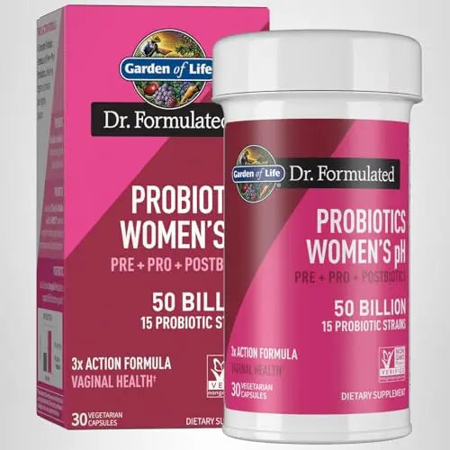 Garden of Life Dr Formulated Once Daily 3-in-1 Complete Prebiotics, Postbiotics & Probiotics for Women, PRE + PRO + POSTBIOTIC Supplement for Women’s Digestive Garden of Life Au supplements