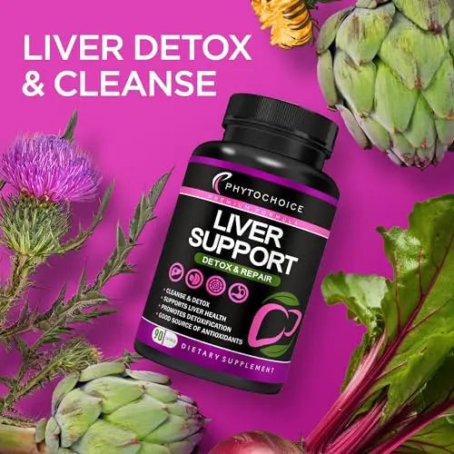 Liver Cleanse Detox & Repair All-in-One Liver Health Support Supplement-Herbal Complex PHYTOCHOICE Au supplements