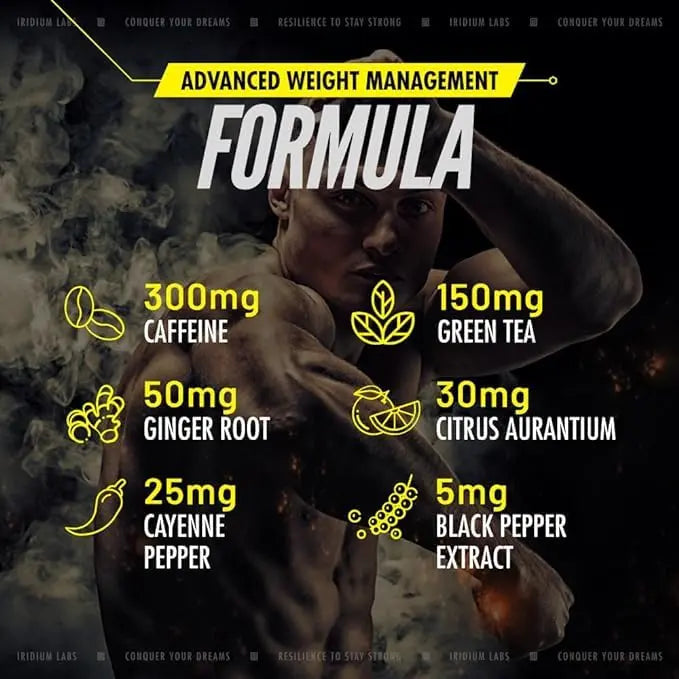 Iridium Labs Kimera Thermogenic Fat Burner - Weight Loss Supplement & Energy Booster Iridium Labs Au supplements