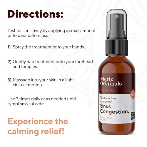 Breathe Blend Essential Oil Sinus Spray | Best Therapeutic Grade Essential Oils for Sleep Marie Originals Au supplements