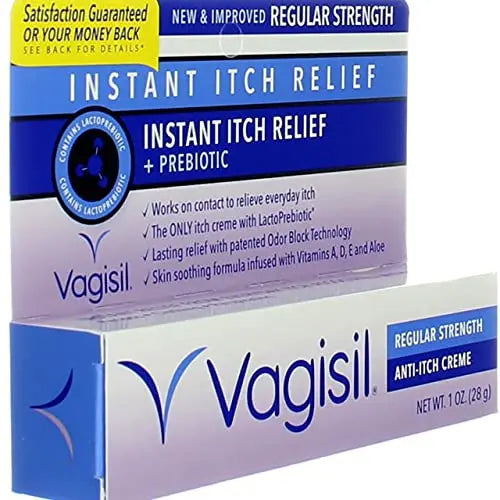Vagisil Anti-Itch Creme Original Strength 1 oz (Pack of 5) Vagisil Au supplements