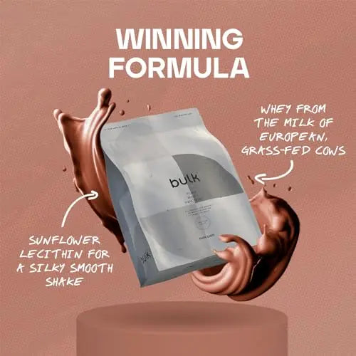 Bulk Pure Whey Protein Powder Shake, Chocolate Cookies, 500 g, Packaging May Vary Bulk Au supplements