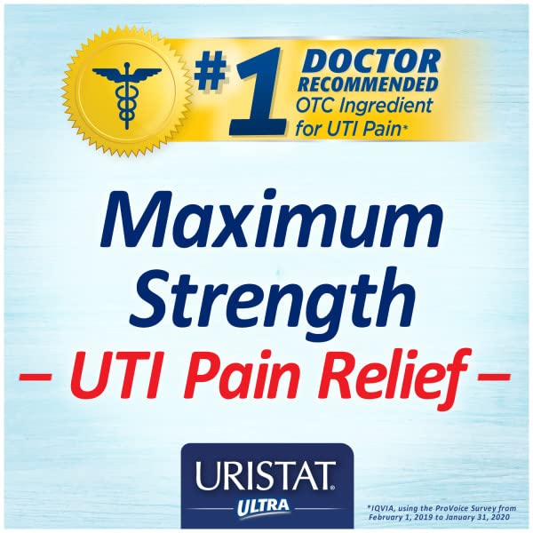 URISTAT Ultra UTI Pain Relief, Cranberry Flavored Coating, 30 Tablets (Pack of 2) URISTAT Au supplements