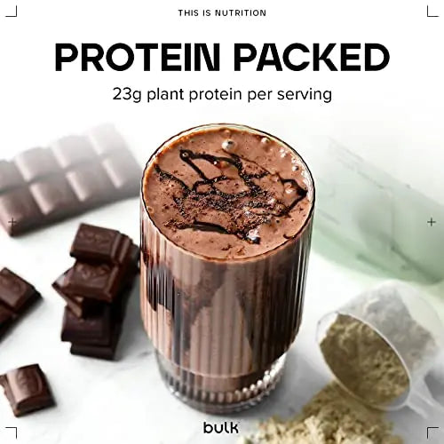 Bulk Gourmet Vegan Protein Powder, Chocolate, 700 g Bulk Au supplements