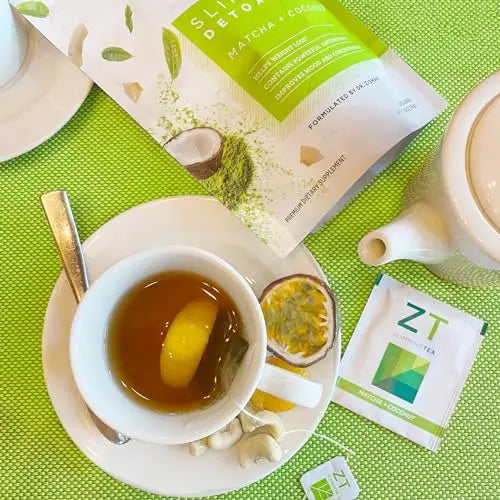 Dr. Zisman ZT Slimming - Matcha-Coconut Detox Blend, Weight Loss Tea with Antioxidant Effects Dr. Zisman ZT Slimming Tea Au supplements