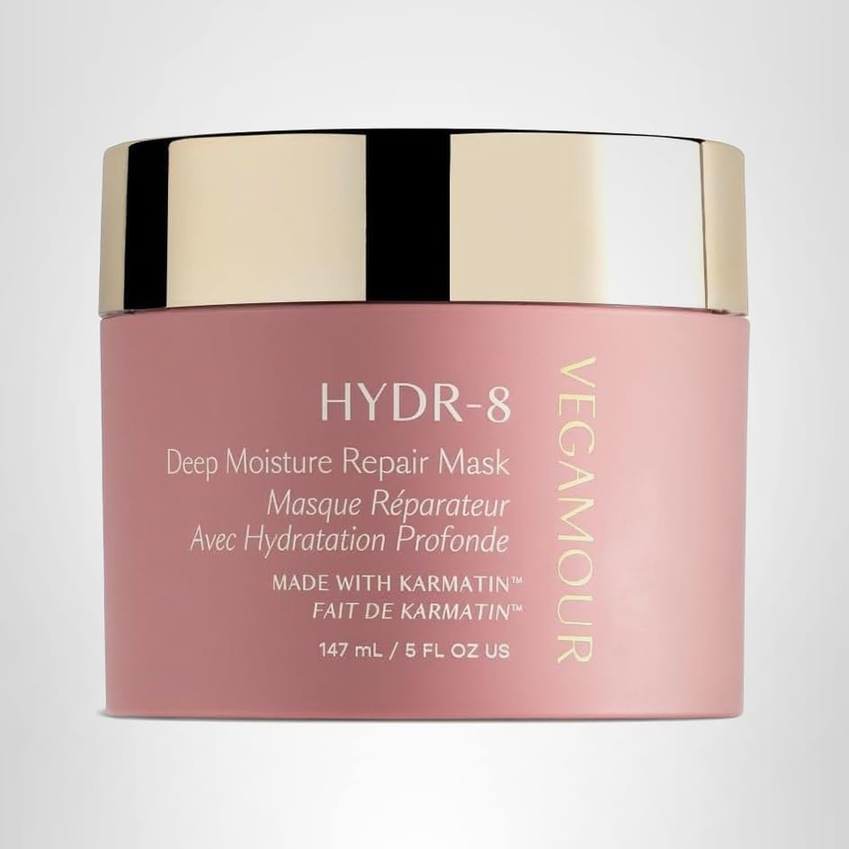 VEGAMOUR HYDR-8 Deep Moisture Repair Mask, Deep Conditioner Hair Mask Formulated Without Sulfates for Dry, Damaged, Frizzy Hair, Floral & Vanilla Scent, 5 fl. oz. VEGAMOUR Au supplements