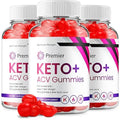 Rillvo (3 Pack) Premier Keto ACV Gummies - Official - Keto Premiere ACV Advanced Formula Rillvo Au supplements