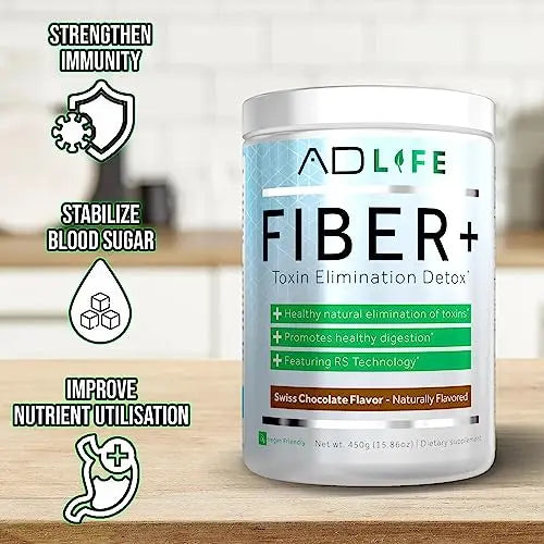 Project AD Fiber+ Fiber Supplement - Supports Gut Health and Digestive Regularity PROJECT AD LLC Au supplements