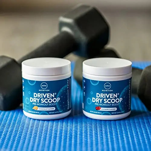MRM Nutrition Driven Dry Scoop Pre-Workout Powder| Sour Berry Flavored| Pure Ingredients MRM Au supplements