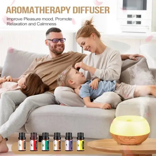 Aromatherapy Essential Oil Diffuser: Cool Mist Aroma Diffuser for Home - Colorful Light Create Ambience Grevol Au supplements