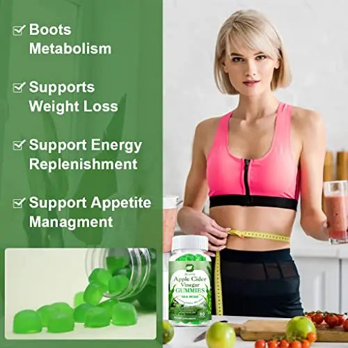 B BEWORTHS Apple Cider Vinegar & Sea Moss Gummies, Organic ACV Gummies B BEWORTHS Au supplements