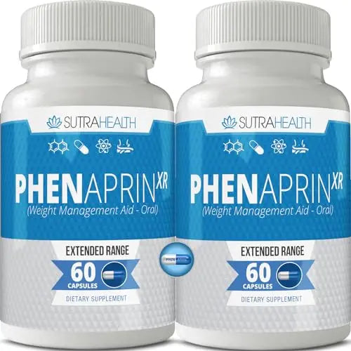 PhenAprin XR Maximum Strength Appetite Suppressant Diet Pills - 2-Pack, Metabolism Boosting SutraHealth Au supplements
