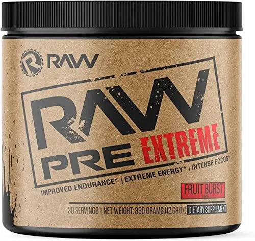 RAW Preworkout Extreme | High Stimulant Preworkout Powder Drink, Extreme Energy RAW Au supplements