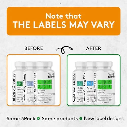 Sculpt Shred Cleanse Detox as 3x Action Diet Pills for Puffiness Belly Bloating & Loss of Waste Youth & Tonic Au supplements