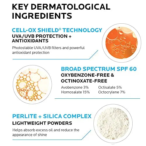 La Roche-Posay Anthelios Clear Skin Dry Touch Sunscreen SPF 60, Oil Free La Roche-Posay Au supplements