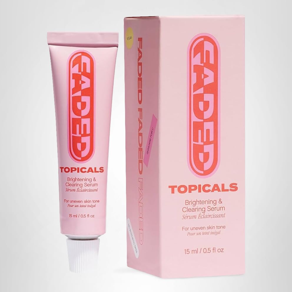 Topicals Faded Brightening and Clearing Serum | Reduces Discoloration, Post-Blemish Marks, Scars and Spots