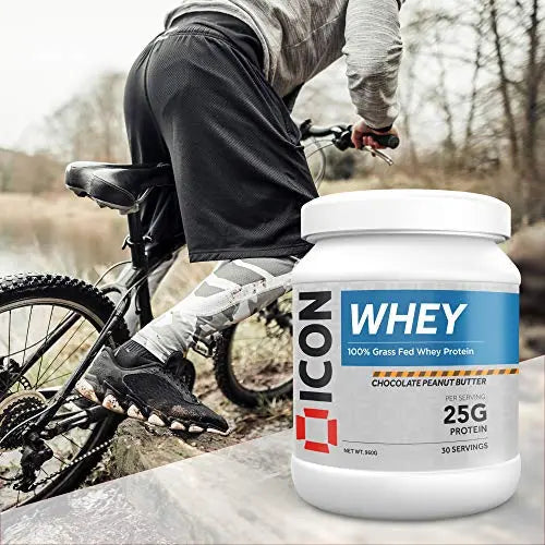 ICON Nutrition Whey Protein Powder 960g, 30 Servings - Chocolate Peanut Butter ICON Nutrition Au supplements