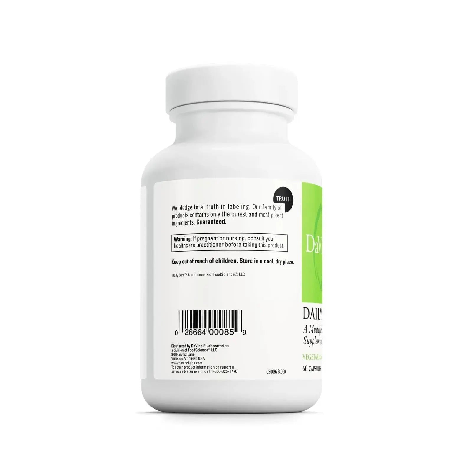 DAVINCI Labs Daily Best Ultra - Dietary Supplement to Support Cardiovascular Health, Fat Metabolism and Bone Health DAVINCI Au supplements