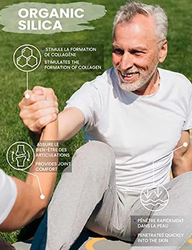 SILICIUM G5 Gel | Transdermal Silica Supplement for Skin Application and Dermal Absorption SILICIUM G5 Au supplements
