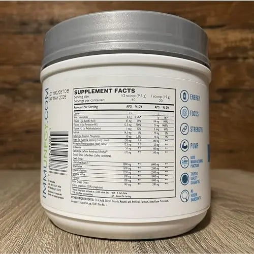 IMMUNEGY - PRE-Sport Performance Pre-Workout Formula (Blue Raspberry Delight) IMMUNEGY Au supplements