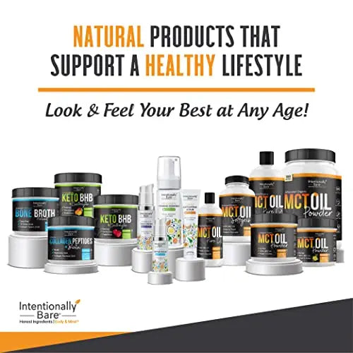 Intentionally Bare Organic MCT Oil Capsules - 70% C8 MCT Oil & 30% C10 MCT Capsules Intentionally Bare Au supplements