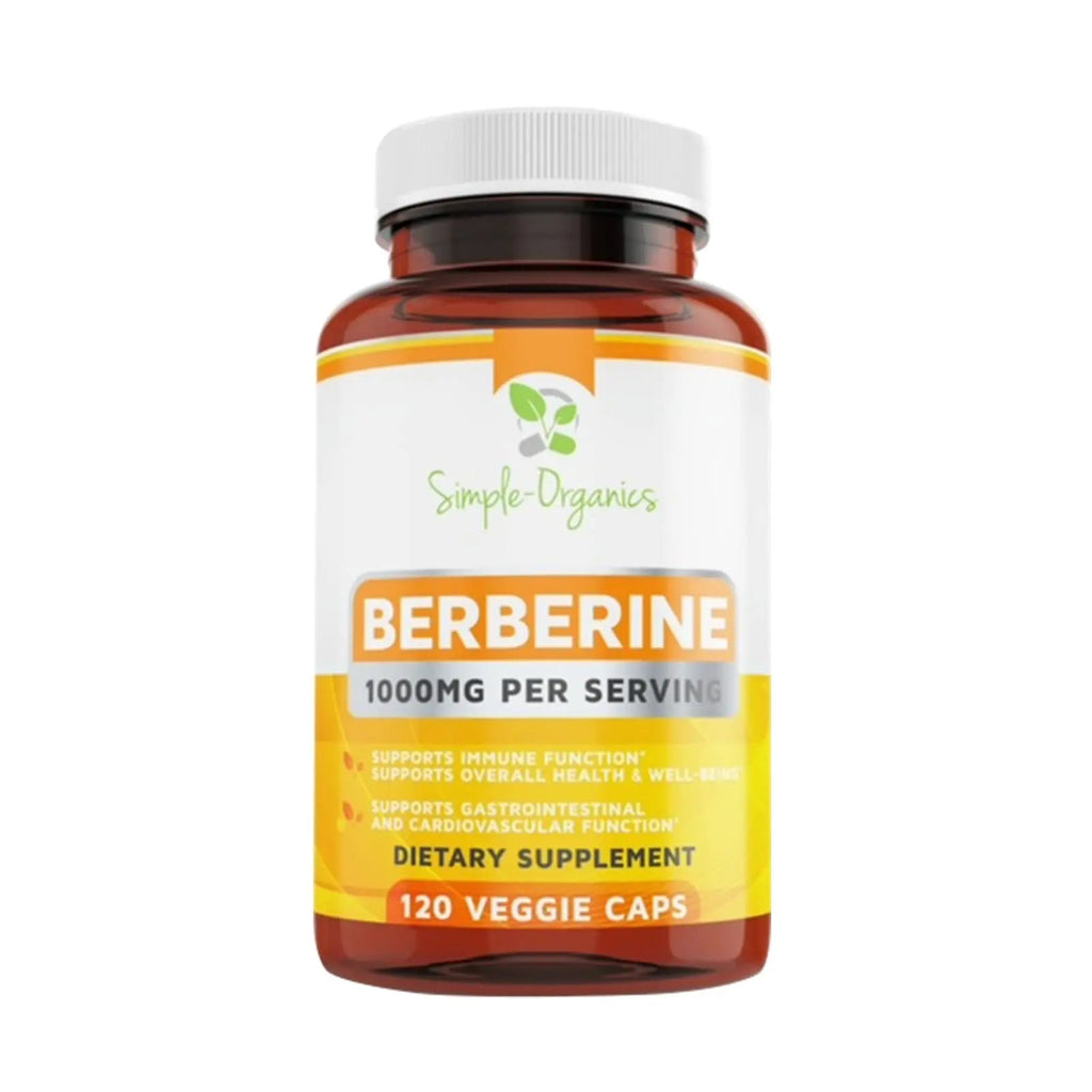 Simple-Organics Berberine 500mg (1000mg Per Serving) for Supports Healthy Immune Simple-Organics Au supplements