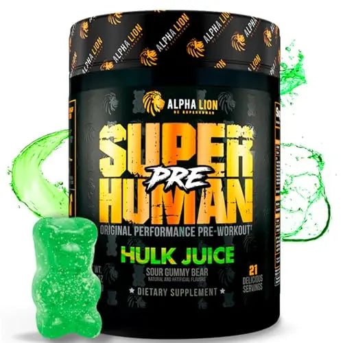 ALPHA LION Superhuman Pre Workout Powder, Beta Alanine, L-Taurine & Tri-Source Caffeine ALPHA LION Au supplements