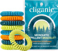 Cliganic 25 Pack Mosquito Repellent Bracelets, DEET-Free Bands, Individ Cliganic Au supplements