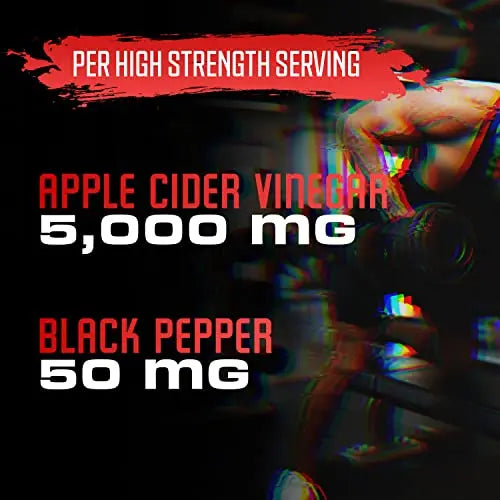 Apple Cider Vinegar Capsules - 5050mg Formula Pills with Black Pepper Extract BEBEFEN Au supplements