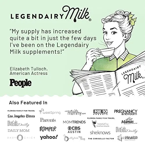 Legendairy Milk Cash Cow Lactation Supplement, Moringa, Alfalfa, and Goat's Rue Legendairy Milk Au supplements