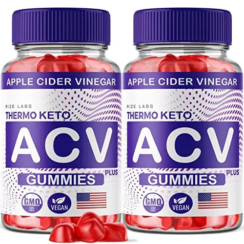 rize labs (2 Pack) Thermo Keto Gummies - ACV for Advanced Weight Loss with Apple Cider rize labs Au supplements