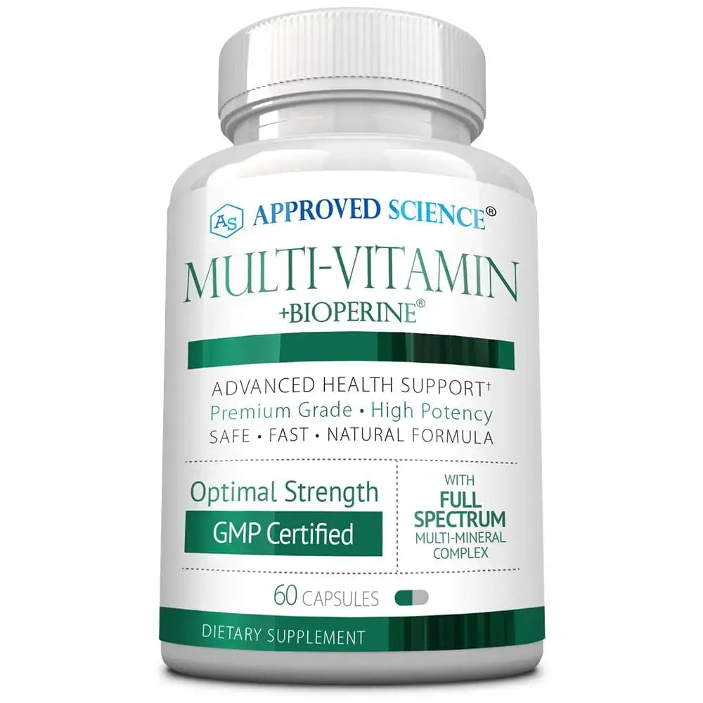 Approved Science Multi-Vitamin - with Full-Spectrum B-Vitamins, Green Tea, Lutein, Lycopene, Zeaxanthin, BioPerine Approved Science Au supplements