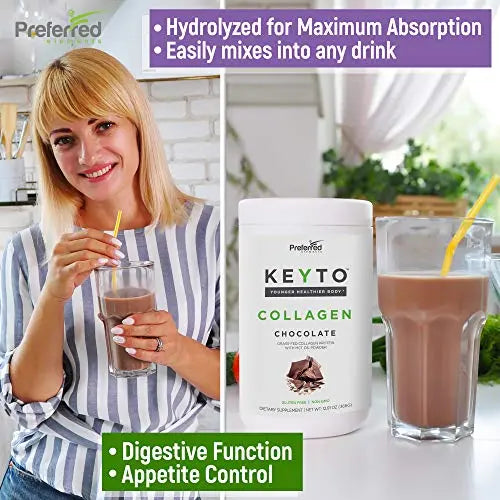 Keto Collagen Protein Powder with MCT Oil – Keto and Paleo Friendly Grass Fed and Pasture Preferred Elements Au supplements