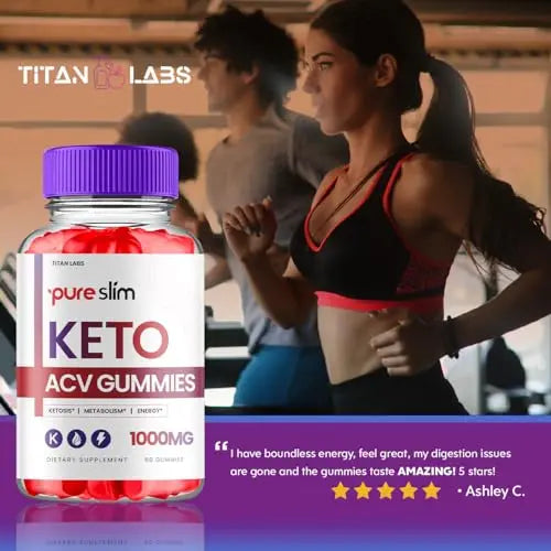 (3 Pack) Pure Slim Keto ACV Gummies, Pure Slim Keto ACV Advanced Weight Loss 1000 MG Titan Labs Au supplements