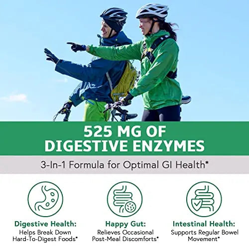 Elixeed Digestive Enzymes Plus Probiotics & Prebiotics, 22 Digestive Enzymes with Amylase Elixeed Au supplements