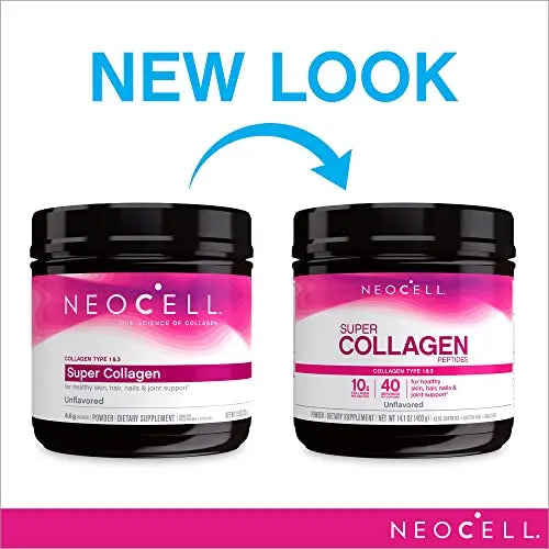 NeoCell Super Collagen Powder, 10g Collagen Peptides per Serving, Gluten Free NeoCell Au supplements