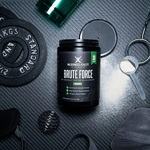 Wilderness Athlete - Brute Force Pre-Workout | Best Pre Workout Powder for Women & Men Wilderness Athlete Au supplements