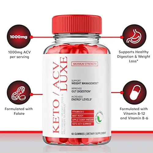 Luxe Keto ACV Gummies Advanced Gummy for Women Keto Lux Weight Loss Fyvus Au supplements